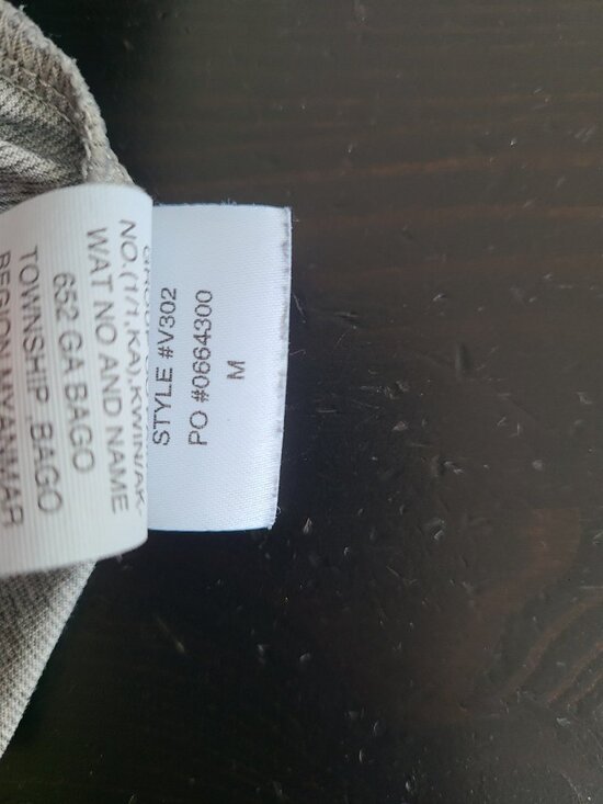 Vuori Core Blue Lined Patterned Drawstring Men's Short Size M - Picture 3 of 9